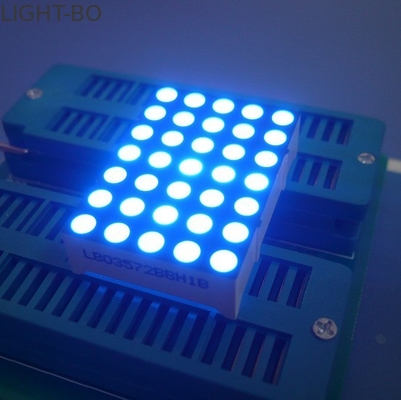 Harga yang bagus Murni Putih 5 x 7 Dot Matrix LED Display Board, Scrolling LED Display Wide Viewing Angle on line