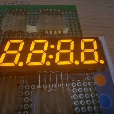 Indikator Pengatur Waktu 0,56 inci 4 Digit LED SMD Menampilkan Katoda Umum