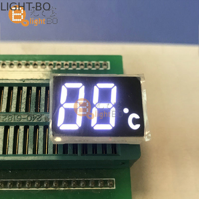 Harga yang bagus 12mm Dual Digit 7 Segmen Led Display Common Cathode on line