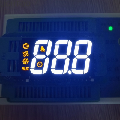 120mcd 0.67 Inch Triple Digit LED Display Untuk Panel Kontrol Kulkas