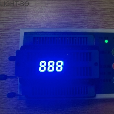 Harga yang bagus 0.25 Inch 465nm 7 Segmen Led Display 80mW Ultra Biru on line