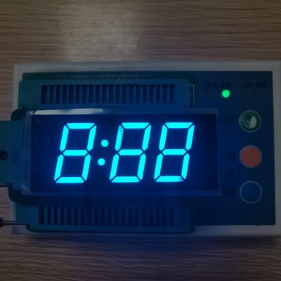 Harga yang bagus Tampilan Jam LED 7 Segmen Biru Langit 3 Digit dengan Pin Diperpanjang dan Tinggi Digit 0,64 Inci on line
