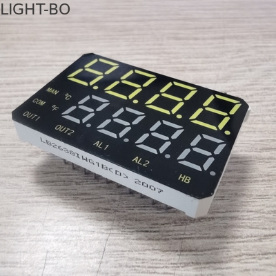 3 Digit LED 7 Segment Display Dual Line 120mcd 20mA Untuk Panel Instrumen