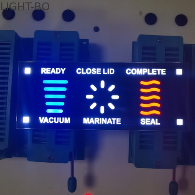 Multicolour 7 Segment LED Display 30mcd Common Cathode SGS Untuk Penyedot Debu