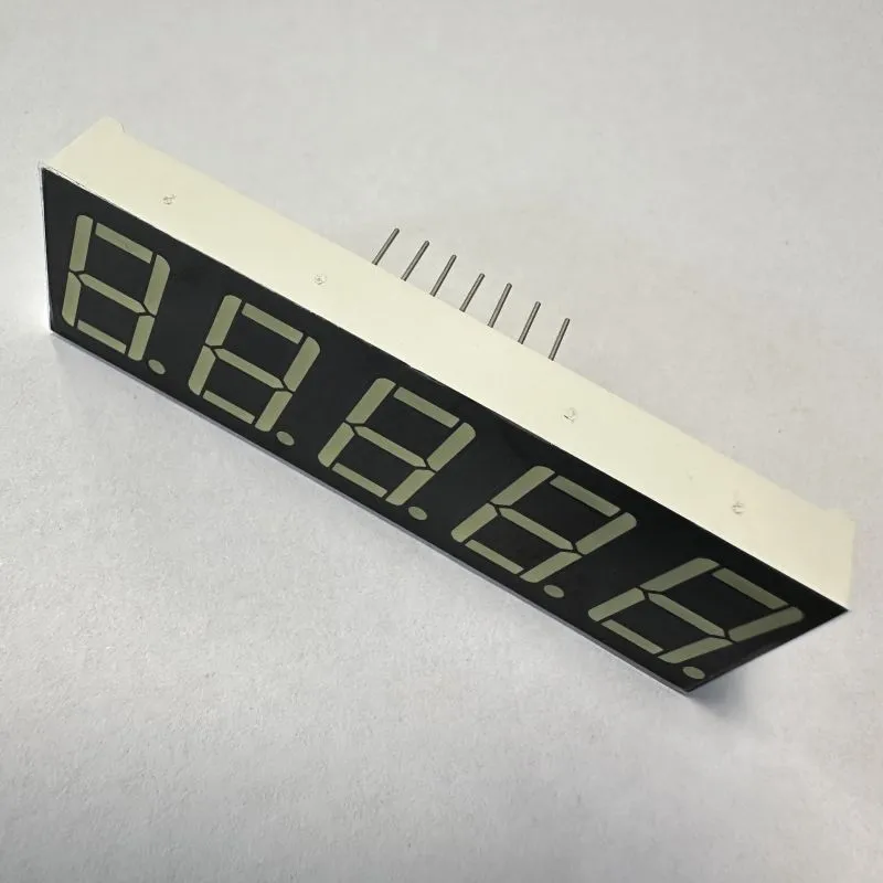 Ultra Putih 0,56 inci 5 digit 7 Segmen LED Tampilan Anode Umum untuk Pengendalian Proses 5