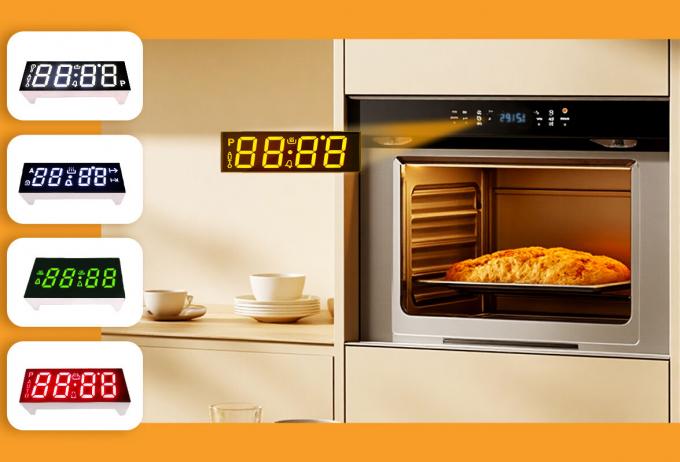 Tampilan LED 7-Segmen 4-Digit 0,56-Inci (14,2mm) – Hijau Murni, Anoda Umum untuk Panel Instrumen & Peralatan Rumah Tangga 6