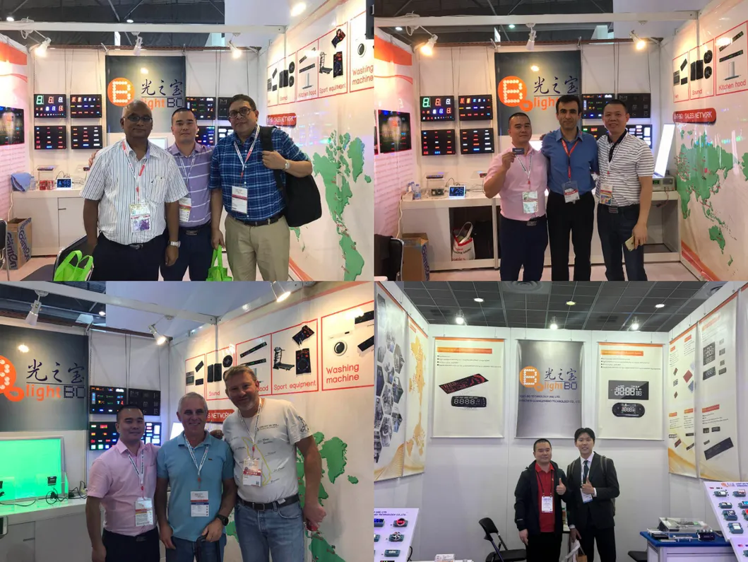 Ultra biru 0,56 " satu digit montage permukaan anode umum 7 segmen LED display untuk peralatan rumah tangga 9