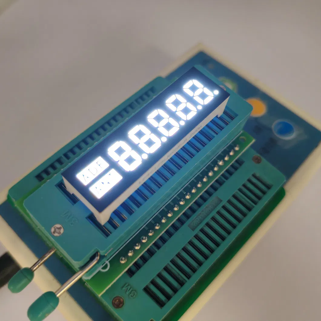 Ultra Bright White 4 digit 7 Segmen LED Jam Tampilan untuk peralatan rumah tangga 0