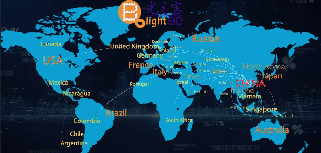 Tampilan LED Ultra Putih 5 Digit 7 Segmen untuk Indikator Digital 9