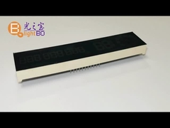 Tinggi terang Merah 7 Segmen LED Display 6 Digit 9.2mm Cathode Umum untuk Digital Countdown Timer