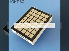 Square DOT Matrix LED Display Putih 5 * 7 untuk Listrik Lantai Nomor Indikator