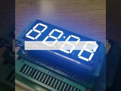 4 Digit 7 Segmen LED Jam Tampilan Anode Umum Ultra Putih 14.2mm untuk Digital Timer