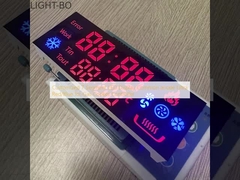 Display LED 7 Segmen yang disesuaikan Anode Umum Ultra Merah / Biru untuk Pengontrol Kompor Gas