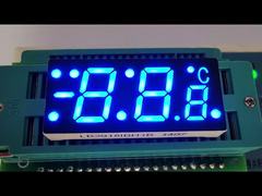 7 Segmen Custom Blue LED Display untuk indikator suhu