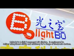 Tampilan LED 7 Segmen 4 Digit untuk Pengontrol Suhu