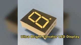 Tampilan LED 0 8 Inci 7 Segmen untuk Sistem Lift