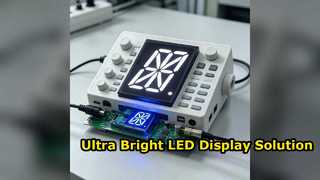 Modul Tampilan LED 6 Segmen Inci Ultra Terang
