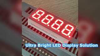 Layar LED Ultra Terang 0,36 inci untuk Elektronik