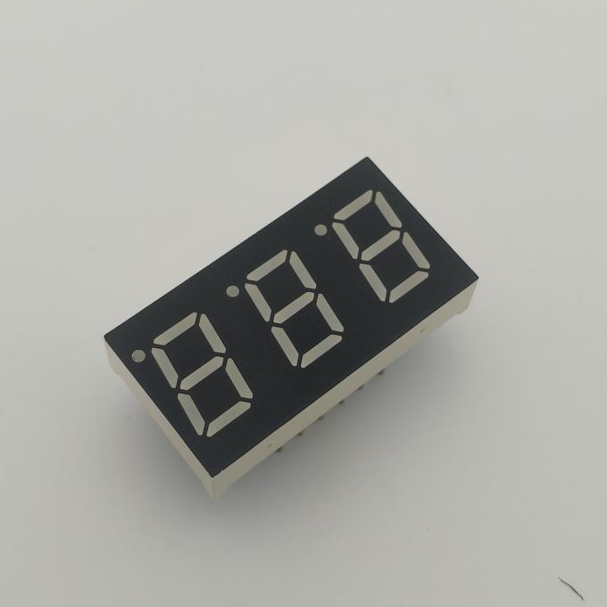Dimension diagram of 7-segment LED display showing 30.1Ã—16Ã—7mm measurements