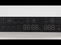 Desain Kustom Biaya Rendah Ultra Putih 4 Digit Tampilan Jam LED Untuk Kontrol Timer Oven